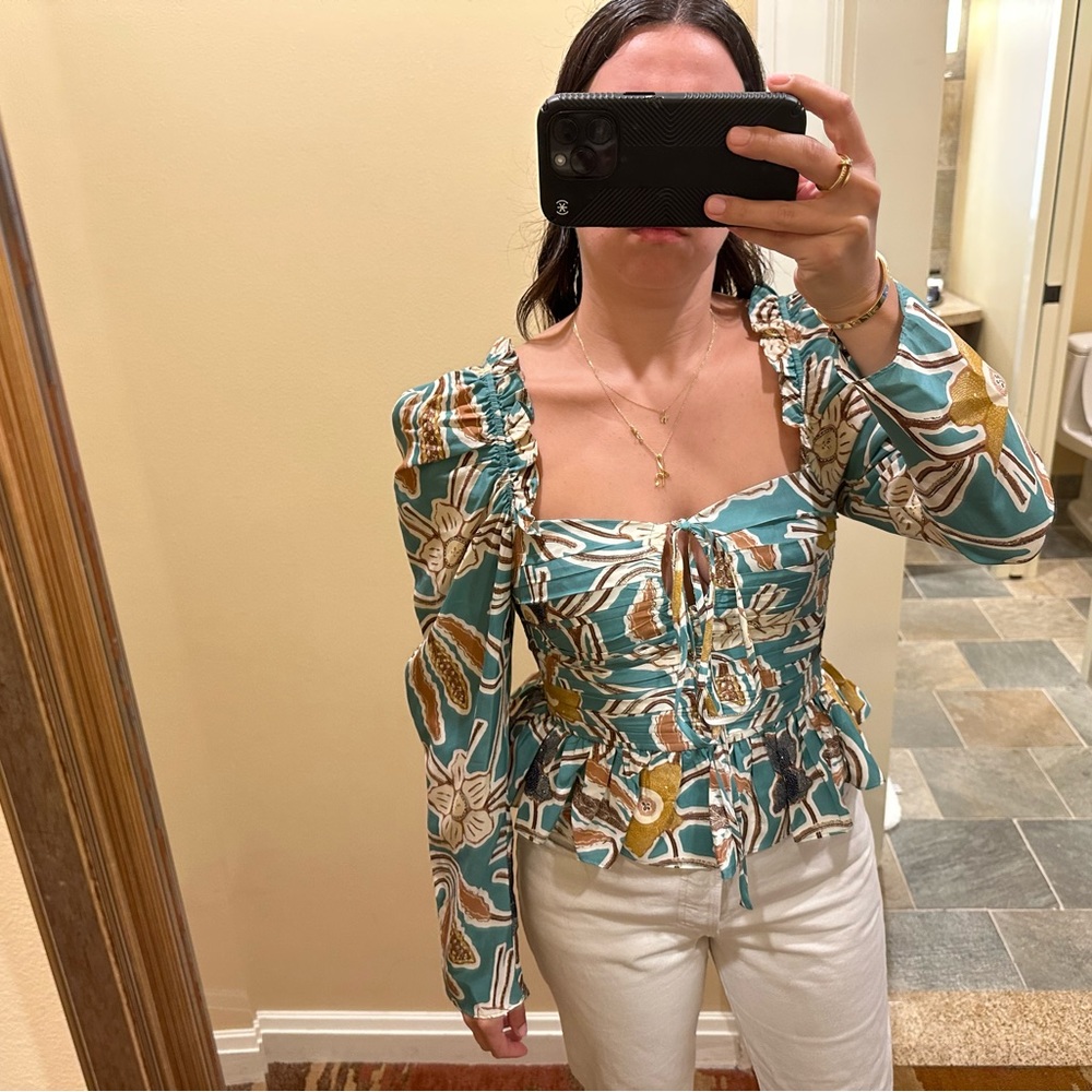 Ulla Johnson Mirelle Blouse - Picture 4 of 16